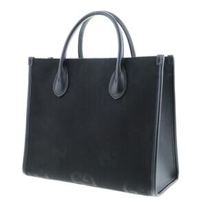 Gucci GG Jumbo Bag Black issima Tote